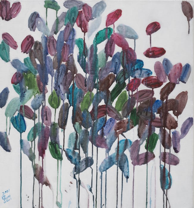 Kumi Usui 九九, Drawing & Drawing（on canvas） 2021 #18 埋头画画（布面）2021 #18, 2021