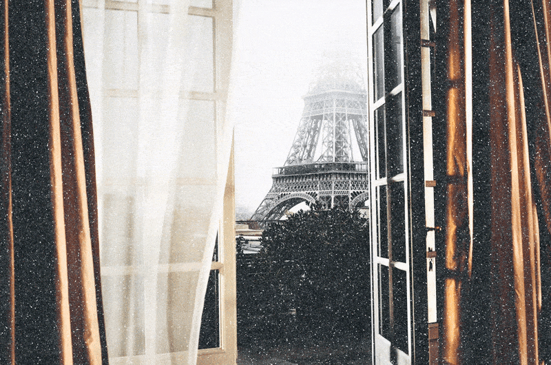 David Drebin, Escape to Paris, Diamond Dust, 2020