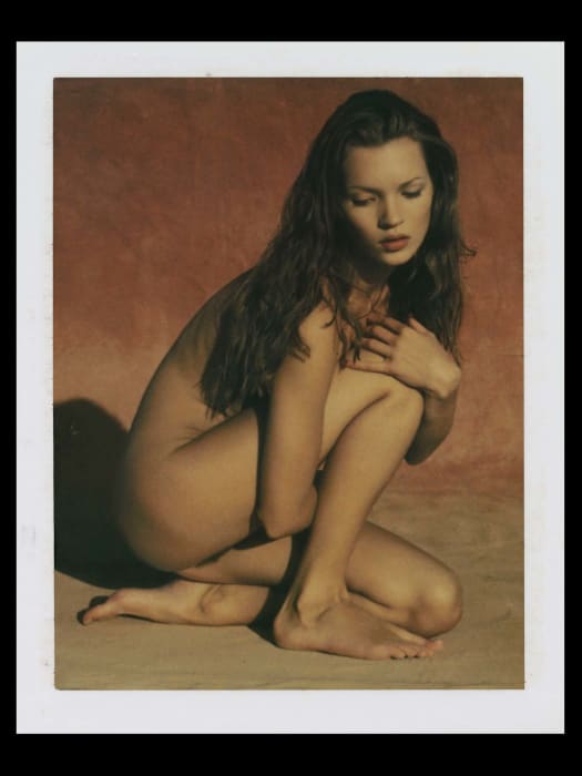 Albert Watson, Kate Moss, Marrakech (Color Polaroid), 1993