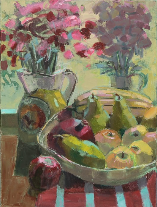 Louise Bourne, Mums and Fall Fruit