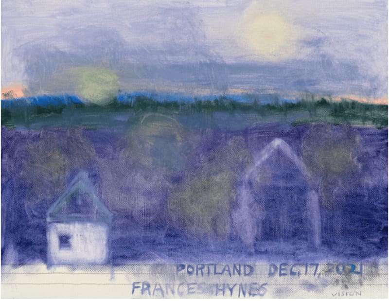 Frances Hynes, Portland Sunrise, Dec. 17, 2021