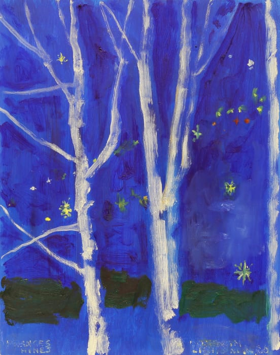 Frances Hynes, Windham Lights and Birch Trees