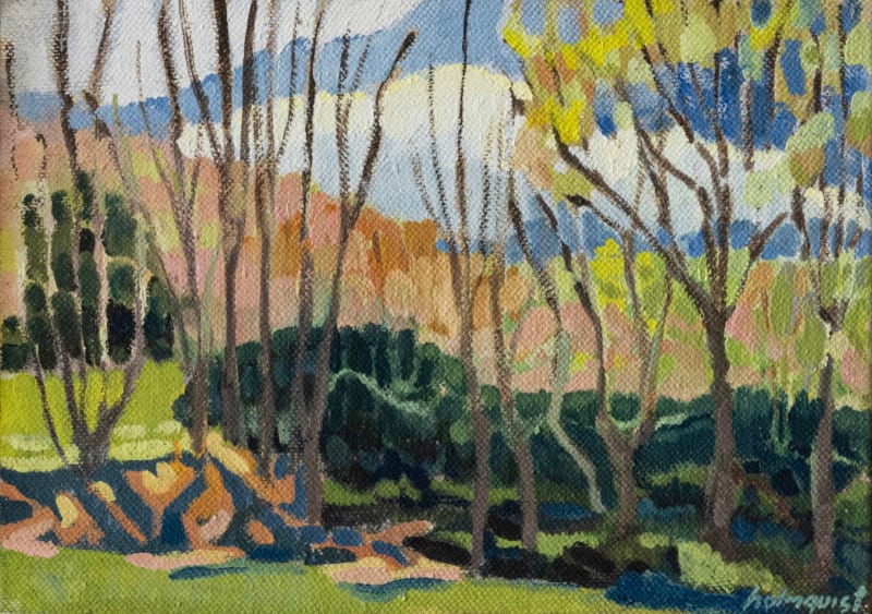 Brita Holmquist, Red Maples in May