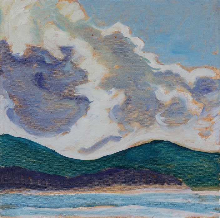 Brita Holmquist, Clouds Over Spruce Island