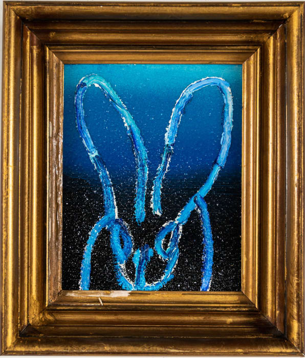 Hunt Slonem, Blue Hombre, 2022