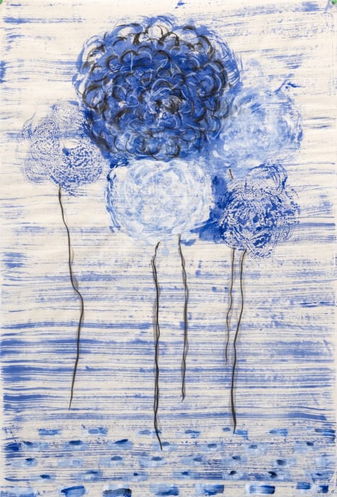 Anne Neely, Blue Flower Series #1