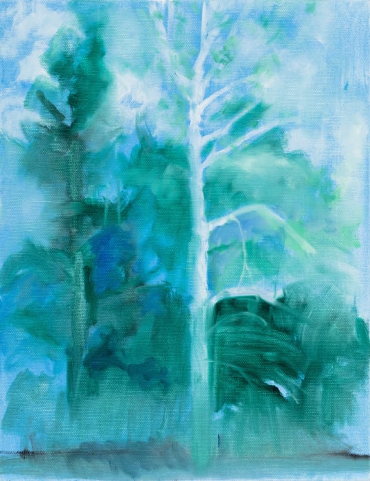 Frances Hynes, The White Tree, Pemaquid , 2021