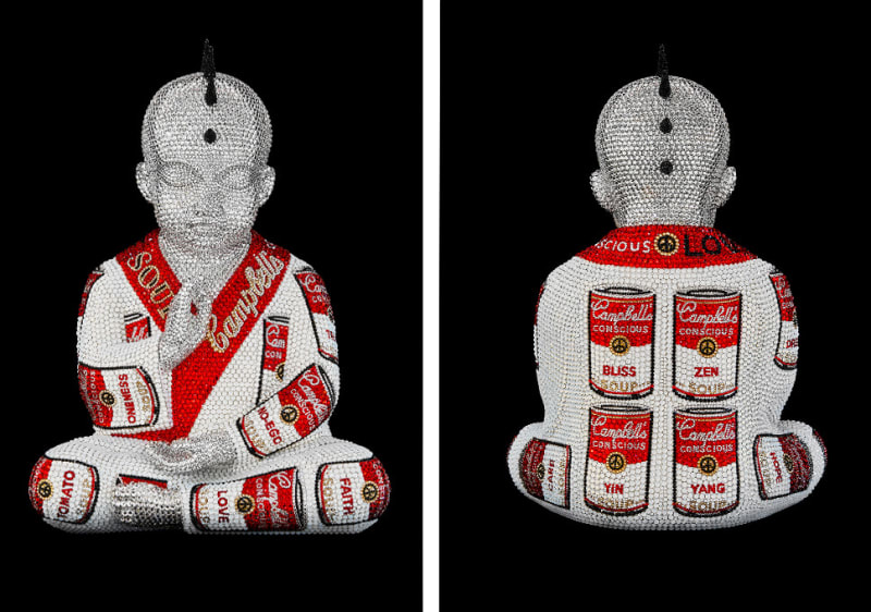 Metis Atash, PUNKBUDDHA large ‘’A LITTLE BIT OF EVERYTHING’’ feat. Warhol, 2019