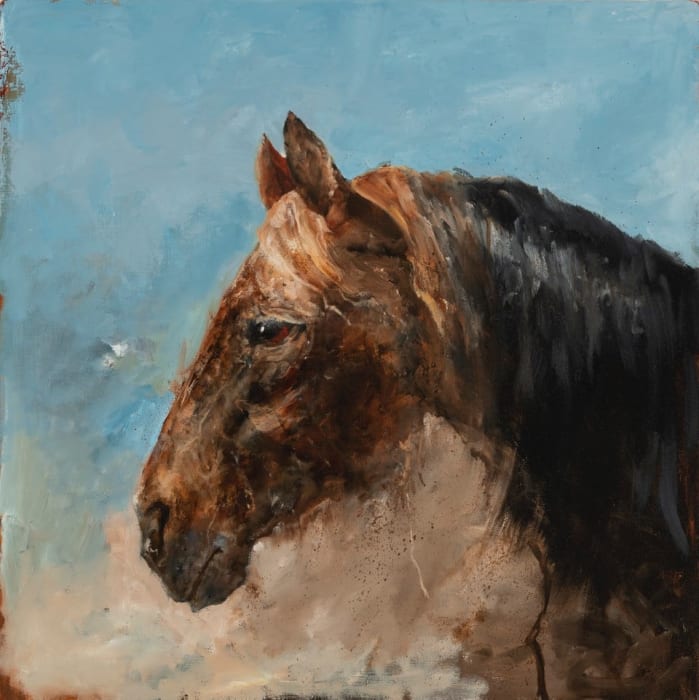 Kevin Sonmor, 100 Portraits: Gazing At The Border, 2023