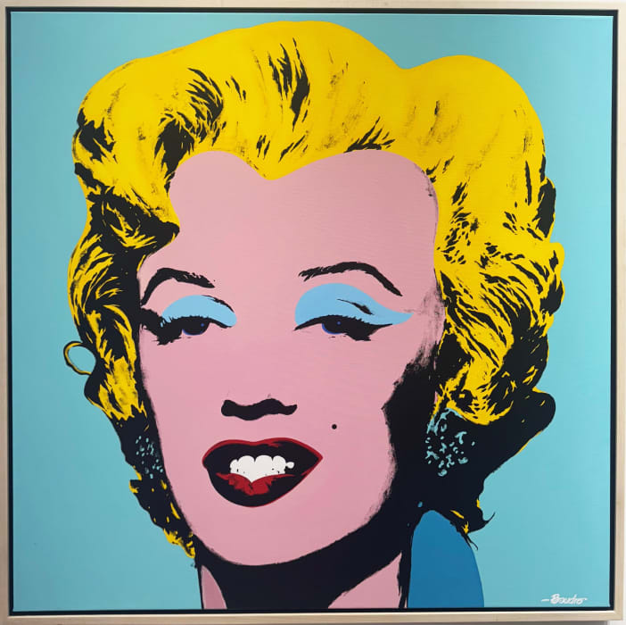 Boudro, Marilyn Hommage à Warhol, 2025