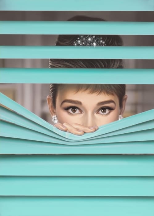 Michael Moebius, Audrey Tiffany Blue 2, 2018