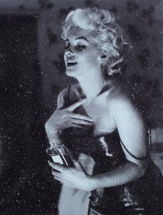 Russell Young, Marilyn Chanel (California powder blue), 2022