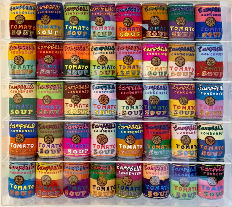 Lucy Sparrow, Soup-ercalifragilisticexpialidocious, 2019