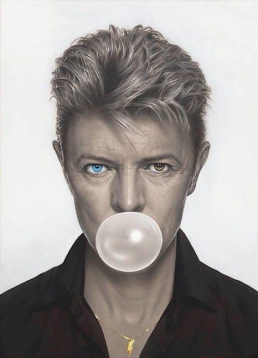 Michael Moebius, Aladdin Sane (David Bowie), 2018