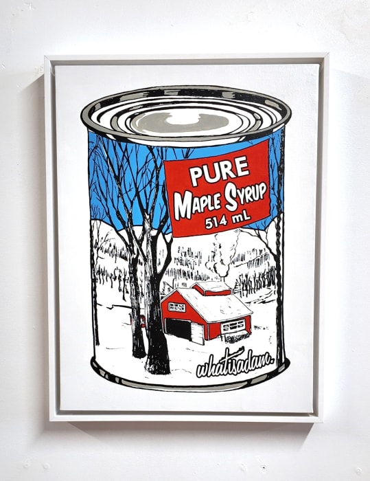 Whatisadam, Maple Syrup (White/Blue/Red), 2025