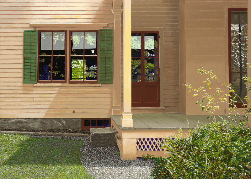 Walter Hatke, EVERGREENS, SOUTH SIDE, 2021