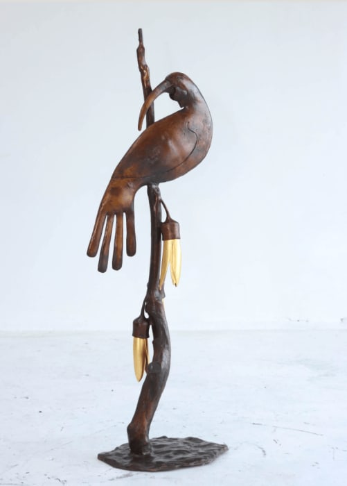 Paul Dibble, Huia Sings Alone 2, 2023