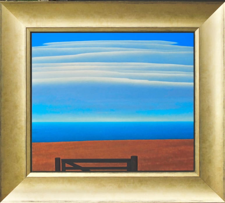 Brent Wong, Clouds - Gate at Dusk, 1991