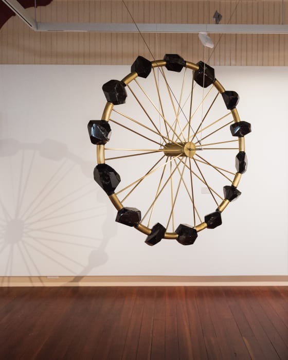 Andrew Drummond, [Suspended] Coal Wheel, 1997-1998