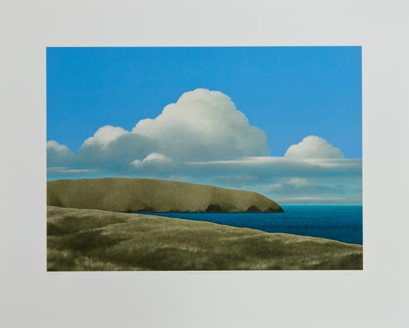 Brent Wong, Field, Peninsula, Clouds