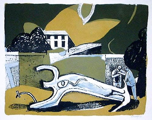 Keith Vaughan, Walled Garden, 1951