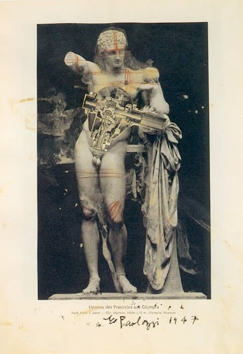 Eduardo Paolozzi, Hermes des Praxiteles, 1947
