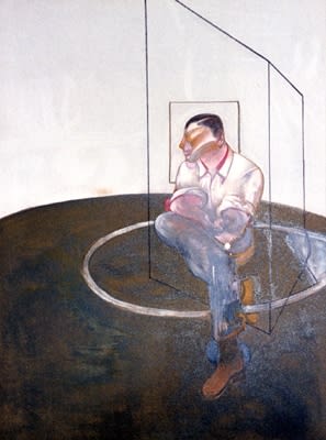 Francis Bacon, Right Panel for Three Studies for Portrait of John Edwards, 1984
