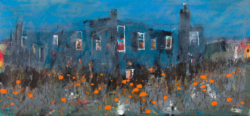 Robert McAulay, View from the Blue House i, 2022