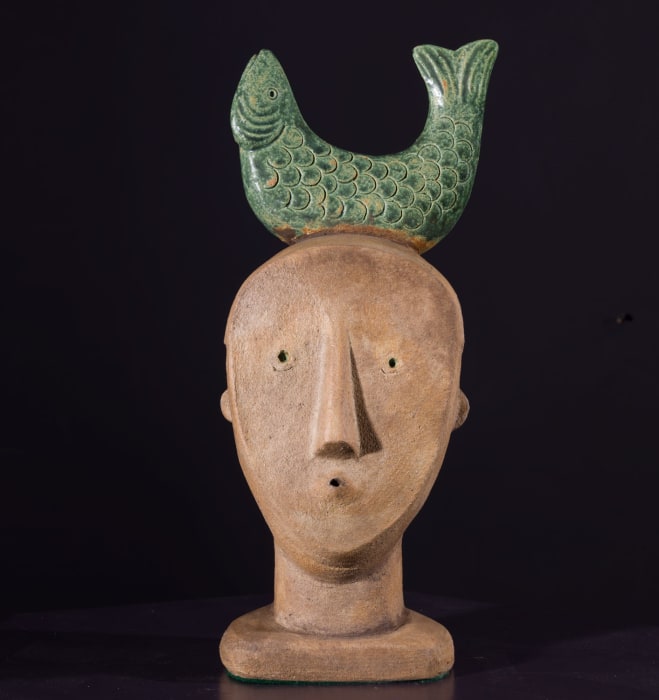 Illona Morrice, The Green Fish Man, 2024
