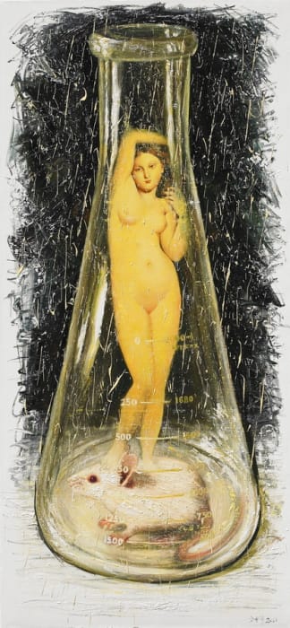 Fang Shao Hua 方少華, Venus Cloned from the DNA of Ingres (II) 《用安格爾的DNA克隆的維納斯(二)》, 2011