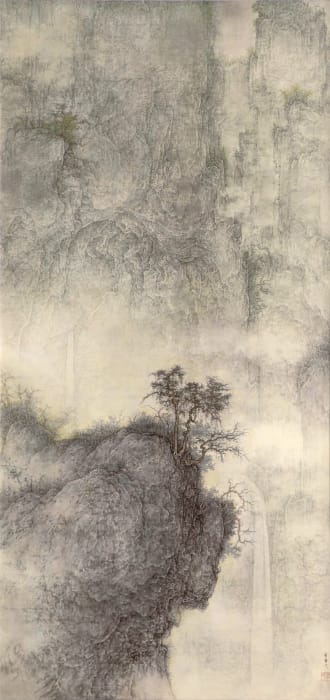 Li Huayi 李華弌, Misty Landscape《遠山蓋霧》, 2005