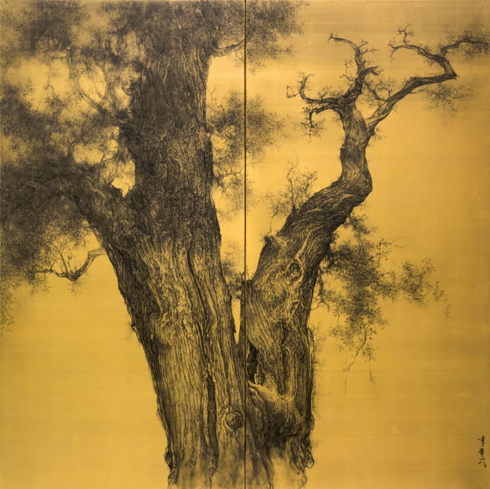 Li Huayi 李華弌, Old Cypress 《古柏》, 2016