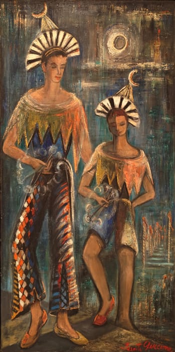 Juanita Guccione, Brothers, circa 1949