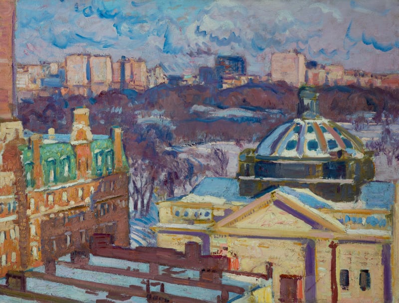 Gifford Beal, View from the Studio, circa 1930