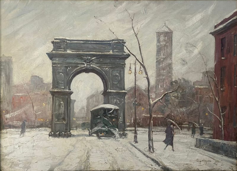 Guy C. Wiggins, Washington Square, circa 1920