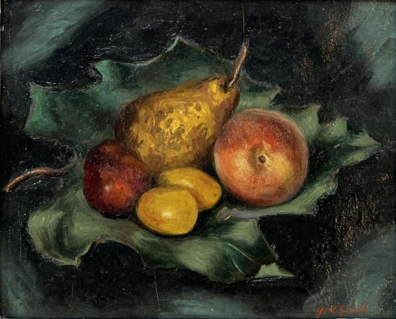 Georgina Klitgaard, Apples and Pears Still Life