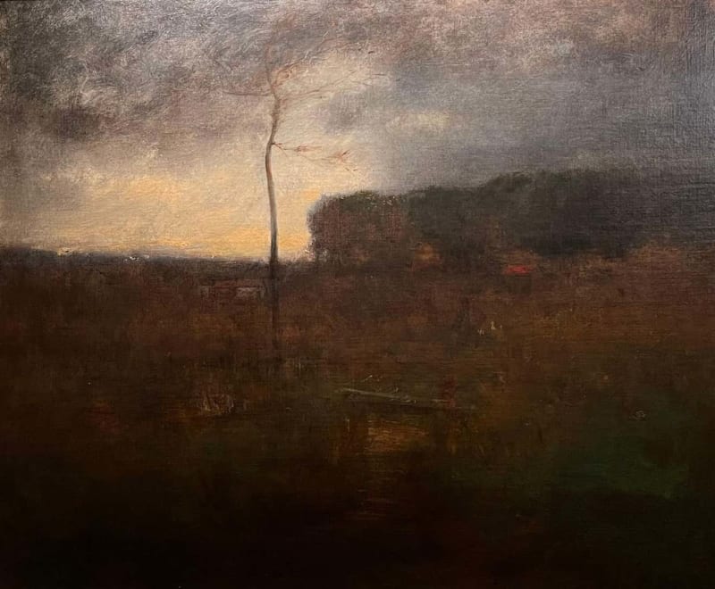 George Inness, A Cloudy Day, 1886