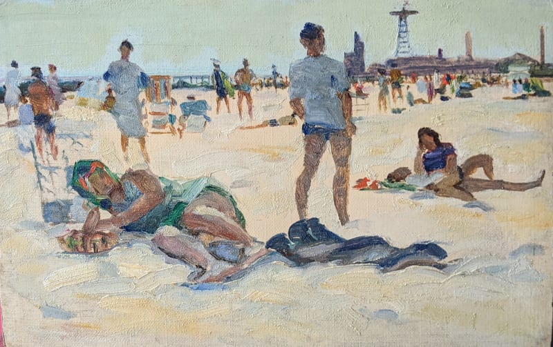 Nathan Hoffman, Brighton Beach, 1941