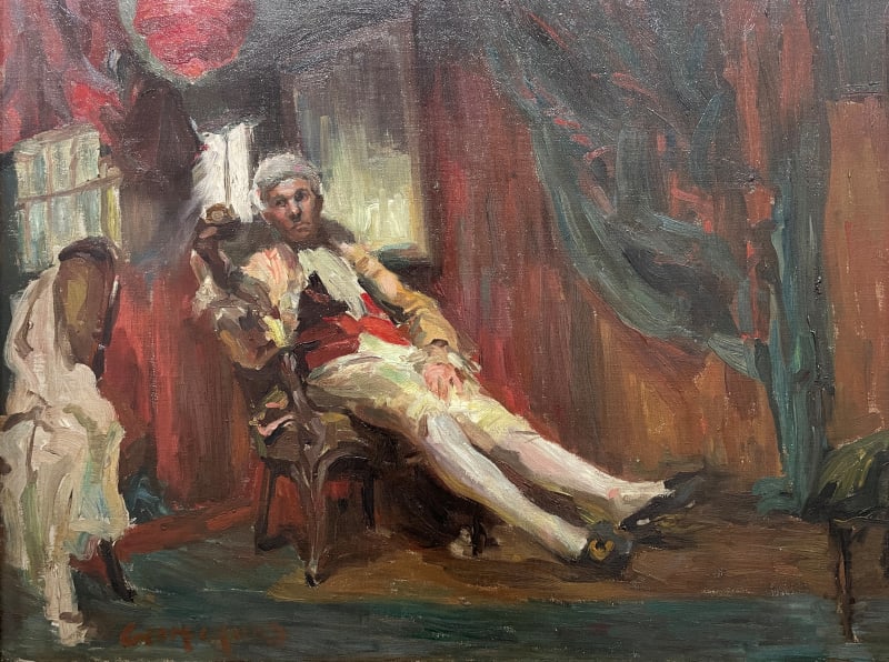 George Luks, An Actor, circa 1915