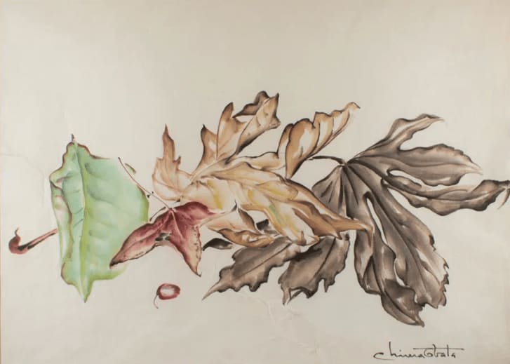 Chiura Obata, Leaves