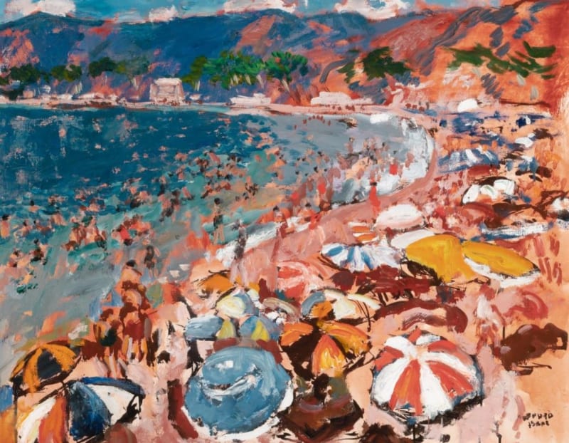 Gifford Beal, Beach, Haiti, 1954