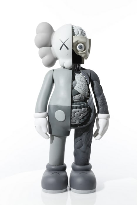 Kaws, FOUR FOOT DISSECTED COMPANION (GREY), 2009