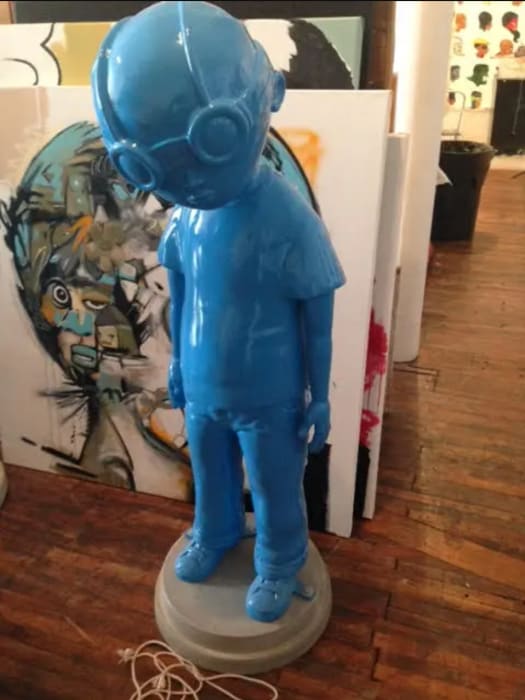 Hebru Brantley, Fly Boy (Blue), 2013