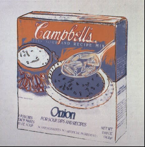 Andy Warhol, Onion Soup, 1986