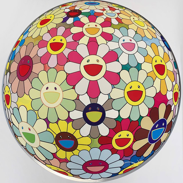 Takashi Murakami, Flowerball Margaret (3D) , 2011