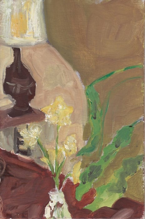 Mary Addison Hackett, Kitchen Daffodils, 2014