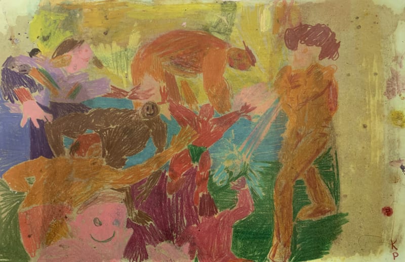 Kevin Perkins, Study for a painting 1, 2021