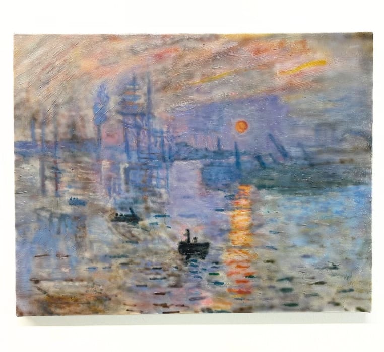 Patrick Quinn, Airbrush Impressionist Painting #1, 2023