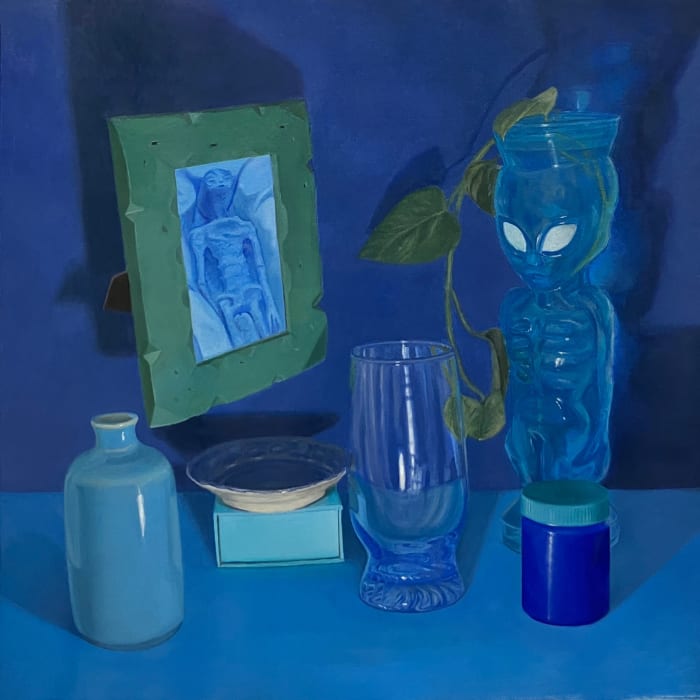 Audrey Rodriguez, Levitation in Blue, 2024