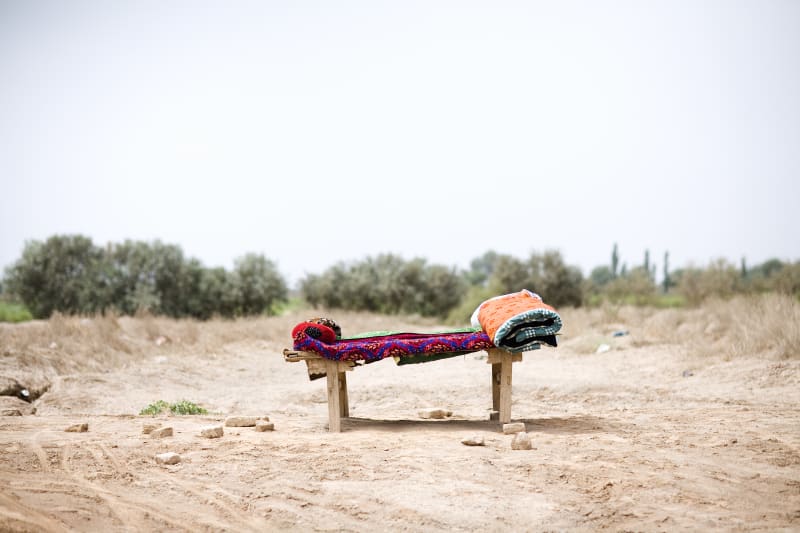 Lisa Ross, Roadside Bed, 2013